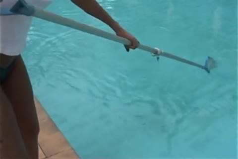Redhead sheboy Monica Kicelly acquires plowed By The Pool