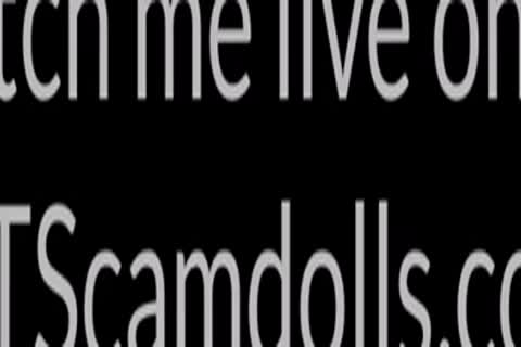 sexy ladyboy Screaming orgasm & cumshot - TScamdolls.com