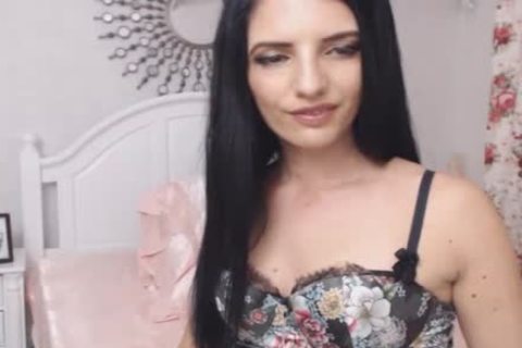 pretty shelady Jerking In Front Of webcam