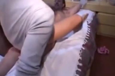 large White penis In darksome lad bawdy cleft two