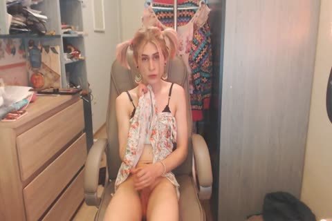 Stroking On web camera