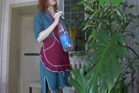 beauty With A strap On permeates A indecent Crossdresser