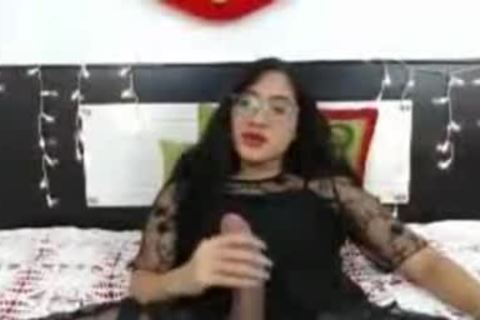 biggest weenie shelady Strokes In sofa
