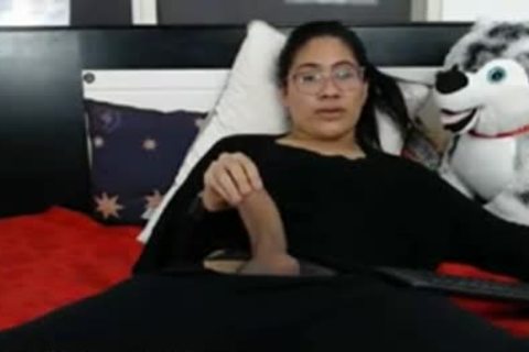monstrous ramrod Jacking Off Her enormous 10-Pounder