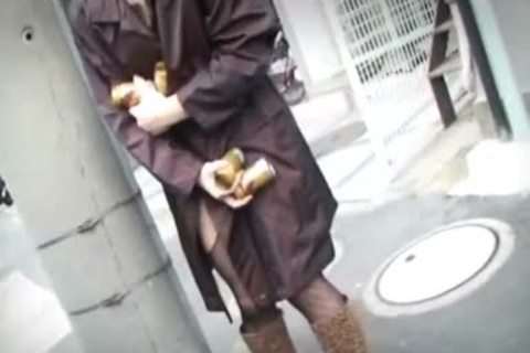 PSHD-03 - Japanese lady-man Shame In Public