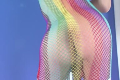 Pole Dancing TransBabe Nutting Out A fresh Load From Her biggest dick