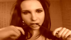 gigantic bra buddies brunette hair TS Analed
