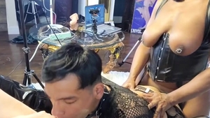 attractive Sissy trio