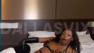 Gag On enormous darksome tranny cock