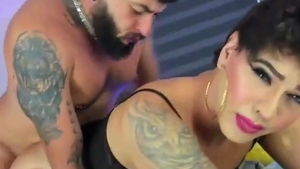 large Bearded Hunk butthole bonks dark stockings latina Translady On webcam