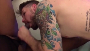 nasty sheboys Dominate Straight lad whilst His Girlfriend Films