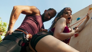 Trans Angels: Gorgeous Tgirl Takes on Athletic Challenge