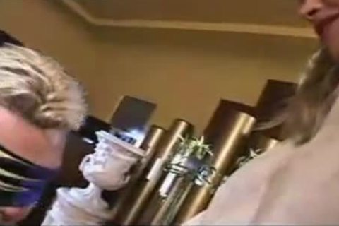 mature tranny & her Blindfolded lover