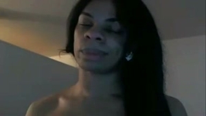 Luscious busty brunette Sthis chabmale Whacking Off